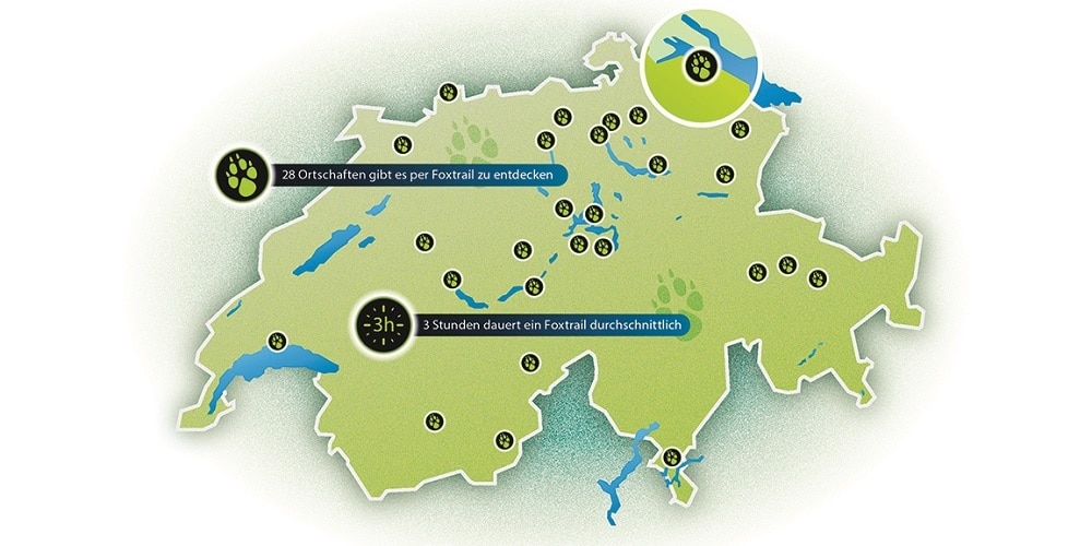 Mehr Infos zu den Foxtrails in der Schweiz auf www.foxtrail.ch.